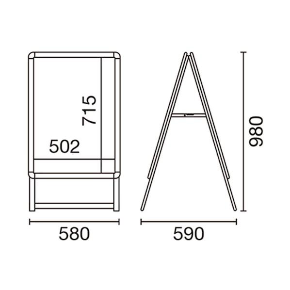 グリーンクロス グリップA B2 両面 ブラック (55666B2B) 6300008999_2
