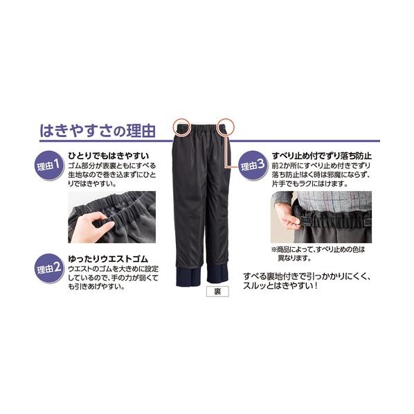 グリーンクロス おしりスルッとパンツ 抗菌防臭 ゆったり 通年 紳士用股下65cm CHC 5L 6300054985 1枚の画像
