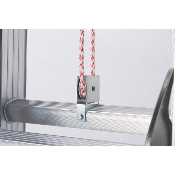 長谷川工業 ※法人専用品※長谷川工業アルミ3連はしごHE3-a全長6.86mHE3