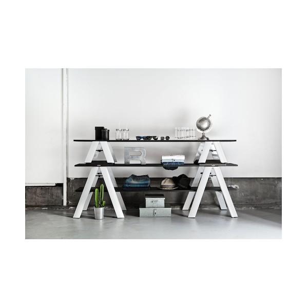 長谷川工業 ルカーノ 2段 ホワイト ML2.0-2(WH) 1台