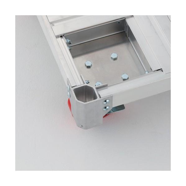 ※法人専用品※長谷川工業 NACアルミ運搬台車イットン台車 NAC4-1275 1台【2412DFD_3】