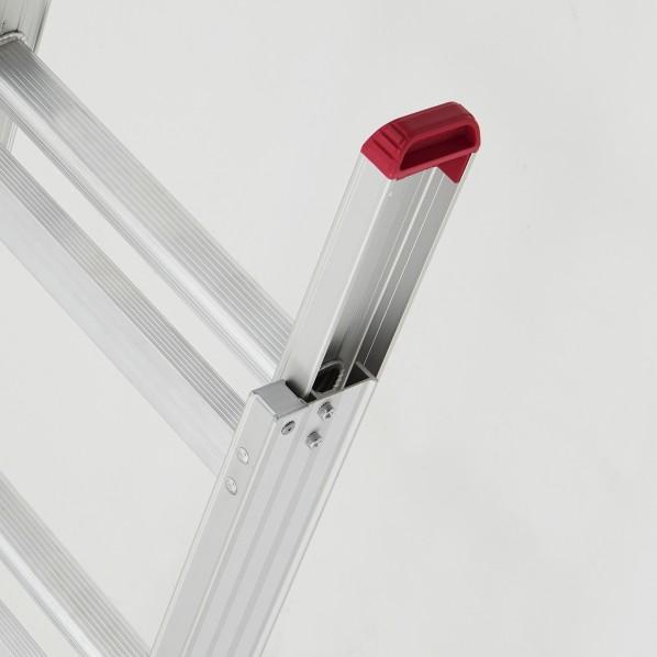 長谷川工業 ※法人専用品※長谷川工業 2連はしご 全長9.11m シルバー HD2