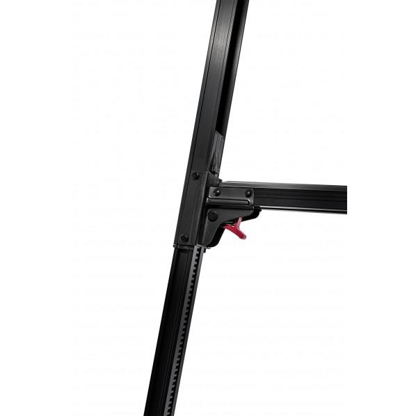 ※法人専用品※長谷川工業 脚部伸縮兼用脚立(BLACK LABEL) 6段 RYZB-18a 1台の画像