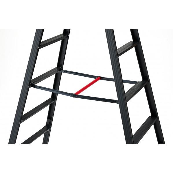 ※法人専用品※長谷川工業 脚部伸縮専用脚立(BLACK LABEL) 10段 RYZB-30a 1台の画像