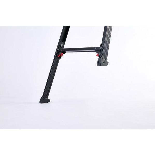 ※法人専用品※長谷川工業 脚部伸縮専用脚立(BLACK LABEL) 10段 RYZB-30a 1台の画像