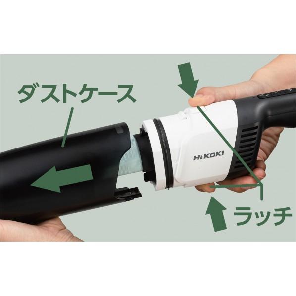 HiKOKI(ハイコーキ) 10.8V コンパクトコードレススティッククリーナー  電池・充電器付き R12DB (ESB) 1台の画像