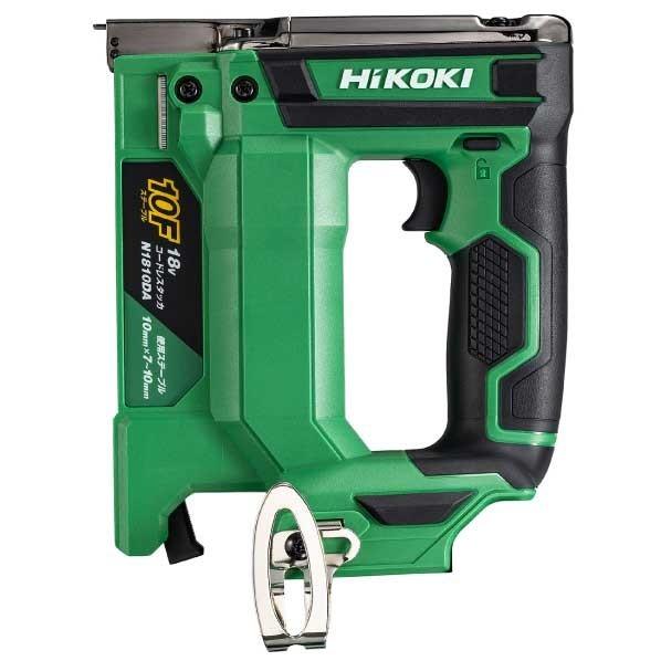 HiKOKI（ハイコーキ） 18V 充電式 タッカ 本体のみ ステープル幅10mm 