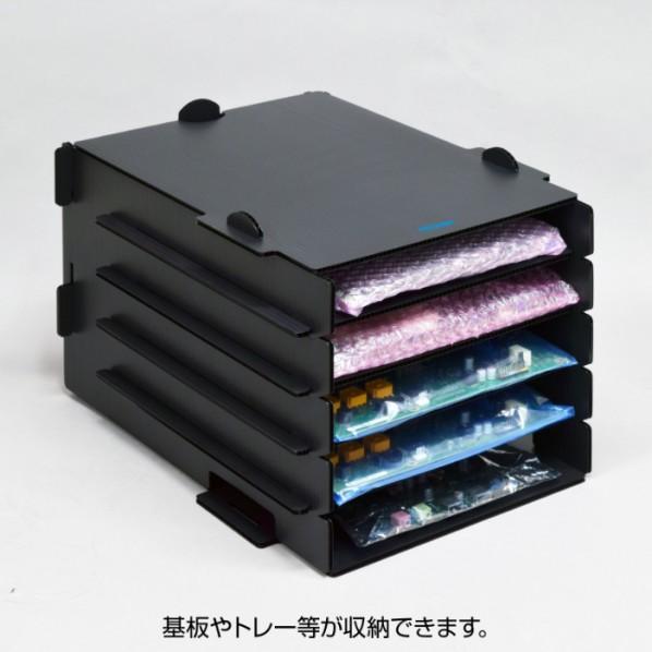 ホーザン(HOZAN) ESD対策ラック 280X255X400mm F-420-1の画像