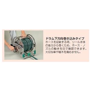 ハタヤ ハタヤステンレスホースリール20m用本体 SSD-0 1点 : DIY
