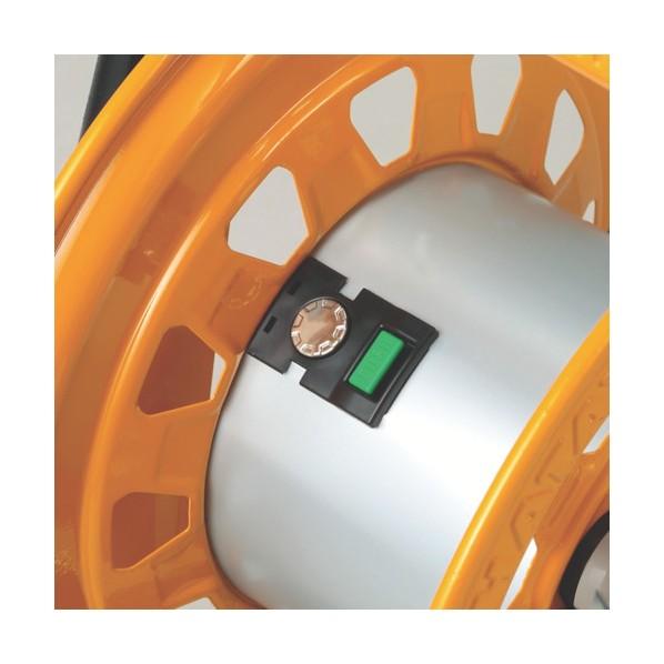 未使用！20m　ハタヤ 温度センサー付コードリール 単相100V20M BG201KXSハタヤ　BG-201KXS ハタヤハタヤ温度センサー付コードリール単相100V20mアース