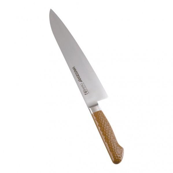 ハセガワ 抗菌カラー庖丁 牛刀 ブラウン 24cm AKL09246A