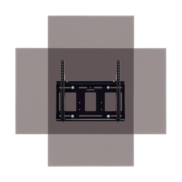 ハヤミ工産 HAMILeX 壁掛金具 MHシリーズ 黒 MH-851B 1台 : DIY