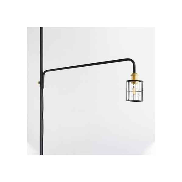 DRAW A LINE(ドローアライン) 204 Wire Shade ランプアーム専用シェイド 照明 対応201・202 D-BWS-BK ブラ|diy-tool|02