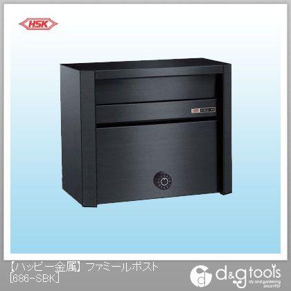 ハッピー金属 ファミールポスト(ステンレスポスト） 686-SBK