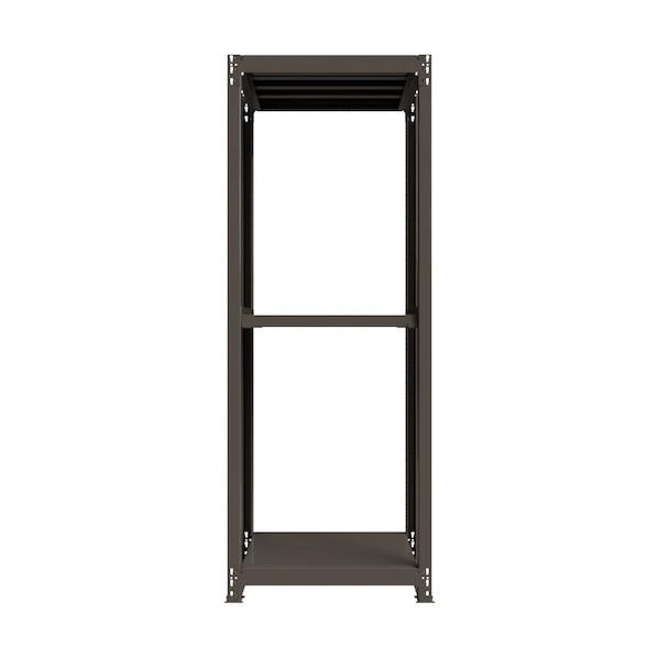 HIKARI製作所 重量ボルトレスラック 段荷重1000Kg H2400×W900×D600 天地3段 単体グレー TH1000-836T3 1点_1