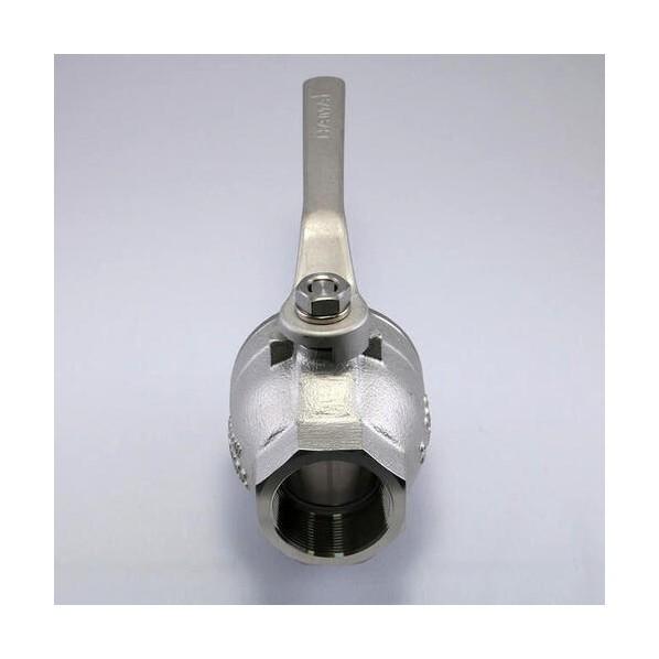 ハマイ ステンレス製禁油処理ボールバルブ（フルボア） 呼び径A32 TSS-30-32RC_4