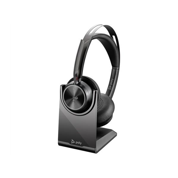 ヒューレット・パッカード Poly Voyager Focus 2 USB-Cドングル付 +USB-A ワイヤレスモデル 9T9J6AA#AC3 1点の画像