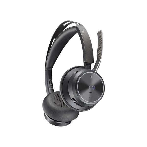 ヒューレット・パッカード Poly Voyager Focus 2 USB-Cドングル付 +USB-A ワイヤレスモデル 9T9J6AA#AC3 1点の画像
