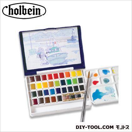 ホルベイン画材 パンカラーPN69836色セット(樹脂ケース製)｜diy-tool