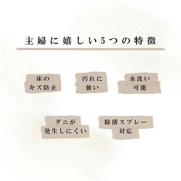 イケヒコ・コーポレーション ウィード PP ネイビー 江戸間8畳 2121508 1枚_3