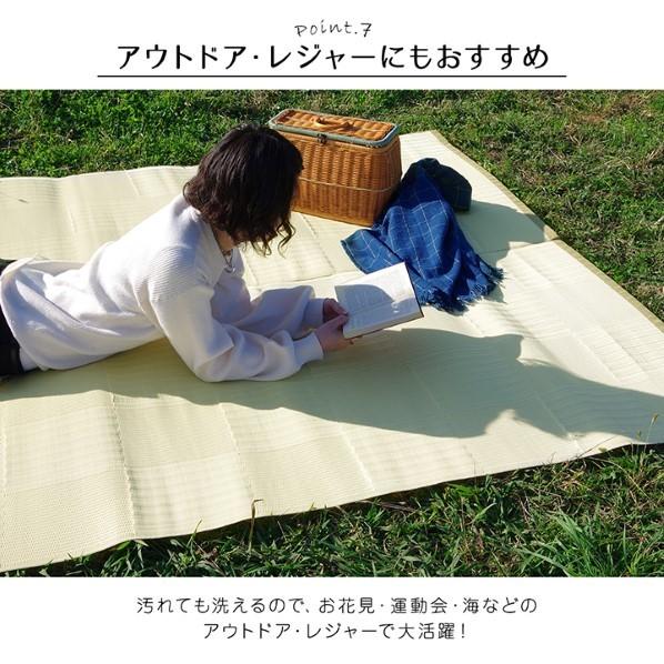 イケヒコ・コーポレーション リリーフ グリーン 348×352cm 1090610121302 1個の画像