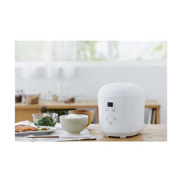 IRIS OHYAMA（アイリスオーヤマ） ジャー炊飯器 1.5合 ホワイト RC