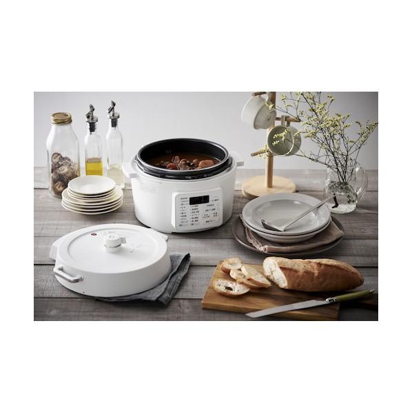 IRIS OHYAMA（アイリスオーヤマ） 516393 電気圧力鍋 4.0L PC-MA4-W