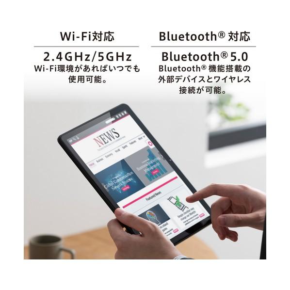アイリスオーヤマ 107929 タブレット 10．1インチ ブラック TE10D2M64-V1Bの画像