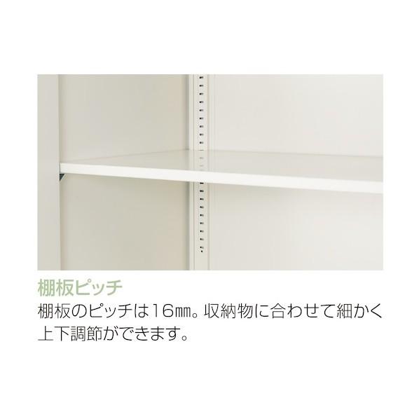 アイリスチトセ 両開き書庫 H1800 ブラック SSN40-18H-B : DIY FACTORY