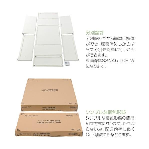 アイリスチトセ 引戸書庫 H1050 ブラック SSN45-10S-B : DIY FACTORY