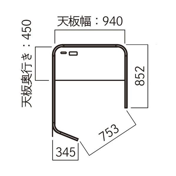 アイリスチトセ デスクブース Focus booth5 メラミン天板KM H1560 イエロー イエロー FDCBH-1560-BKM-G/KM307/GTN09の画像