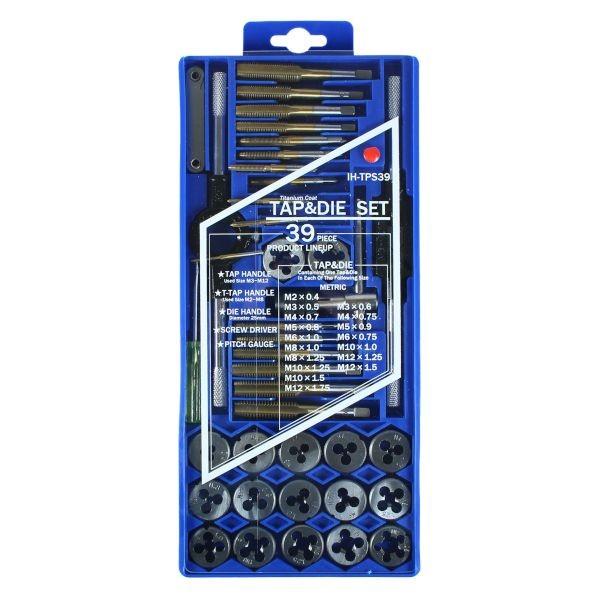 イトー iHelp チタンコートタップ&ダイスセット H33cm×W14.5cm×D2.4cm