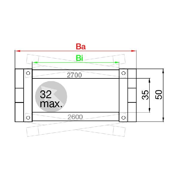 イグス エナジーチェーン ケーブル保護管 35リンク 2600.05.100.0-35L