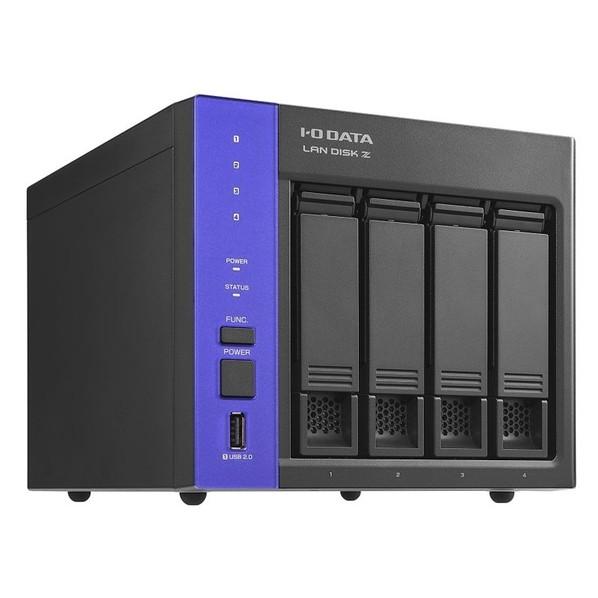 アイ・オー・データ機器 Windows Server IoT 2022 4ドライブ 法人向けNAS 8TB HDL4-Z22WATB08 1点の画像