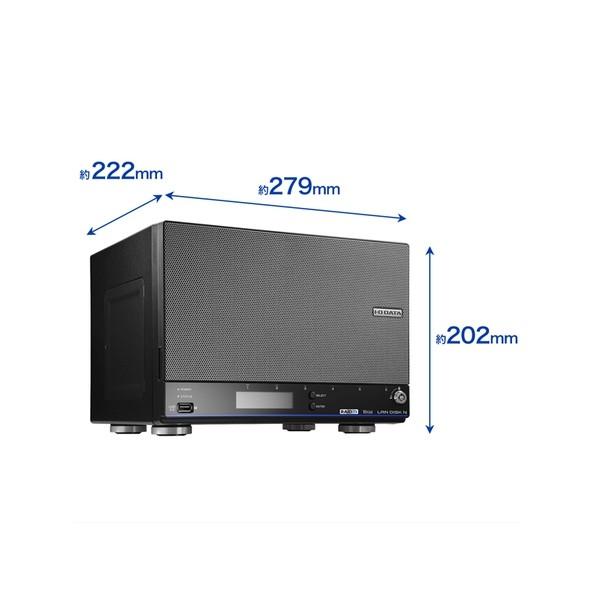 アイ・オー・データ機器 法人向け6ドライブNAS（ネットワークHDD） 5年保証 36TB HDL6-HB36 1点の画像