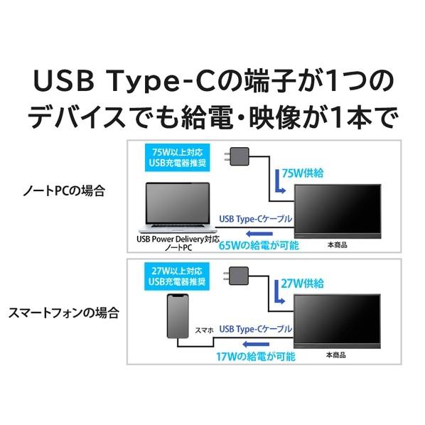 アイ・オー・データ機器 モバイルディスプレイ 17.3型 ブラック LCD-YC172A-FX 1点_8