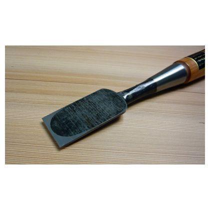 岩崎のみ製作所 左永祐 面取追入鑿 1寸/30mm 赤樫柄 1本 : DIY FACTORY 
