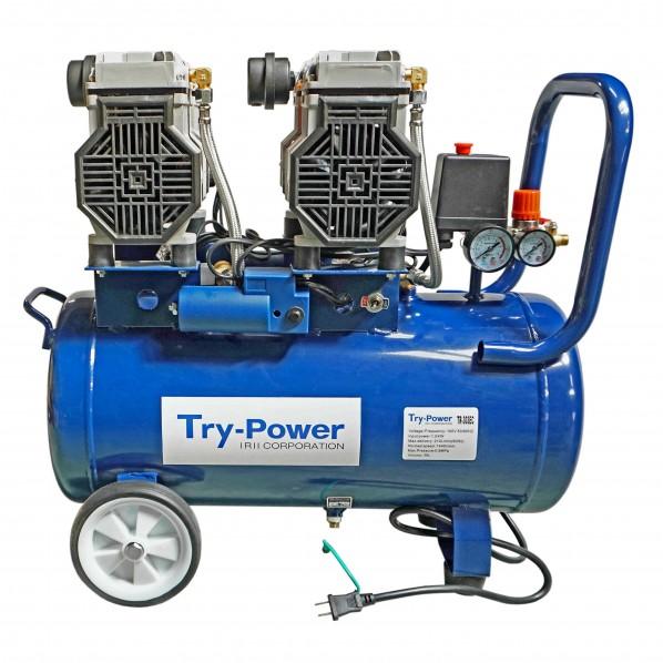 イリイ 2馬力オイルレスコンプレッサー静音 39L TR-303EC : DIY