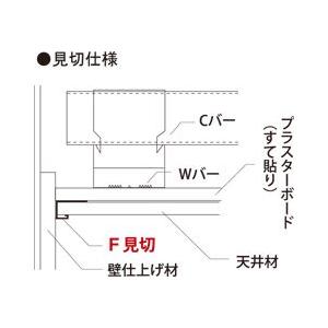 JOTO F見切り ホワイト 1820mm F-112L-L18の画像