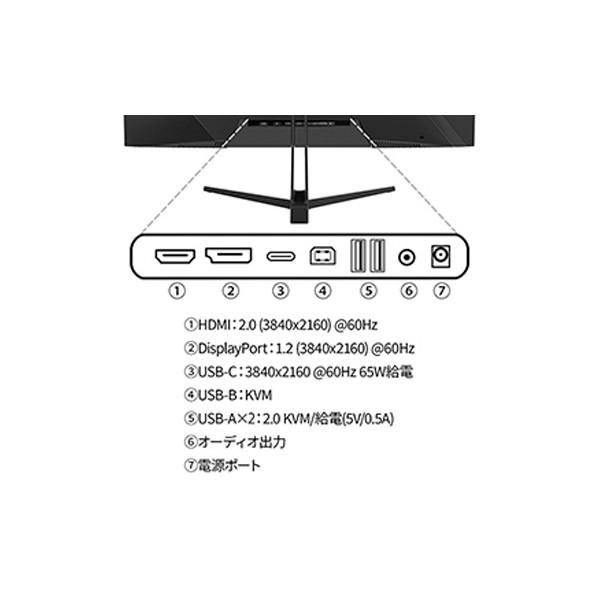 JAPANNEXT 液晶ディスプレイ 23.8型 ブラック JN-IPS238U-C6 1点_1