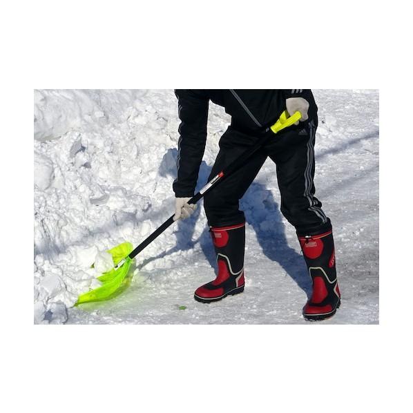 浅香工業 金象印 ポリカ雪かき 握付用 柄共12 イエロー 124371 1点