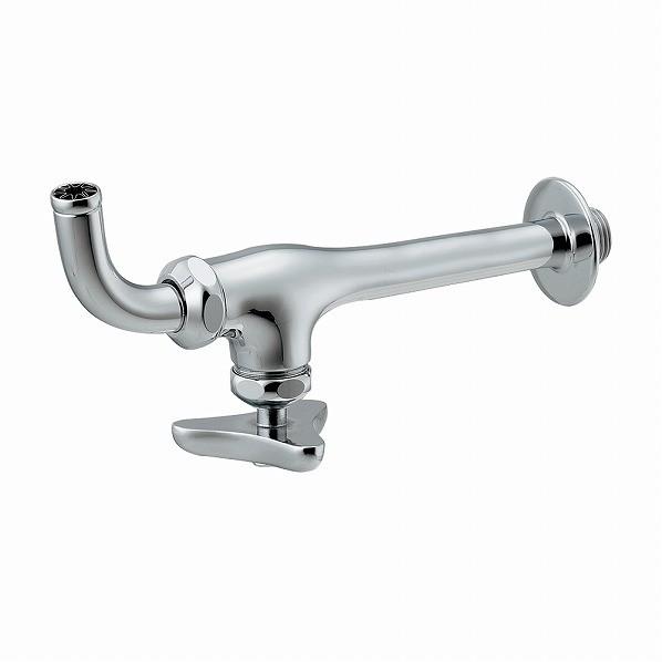 カクダイ DaReyaアイキャッチ水栓誰や!パイプ上向けにしたん（企）単水