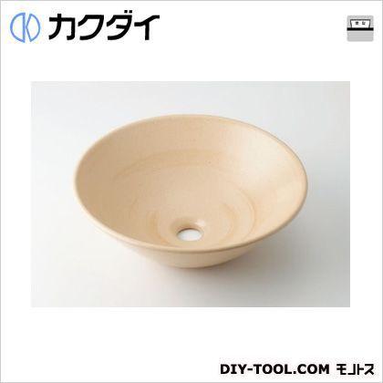 カクダイ(KAKUDAI) 丸型手洗器 亜麻 493-046-CR