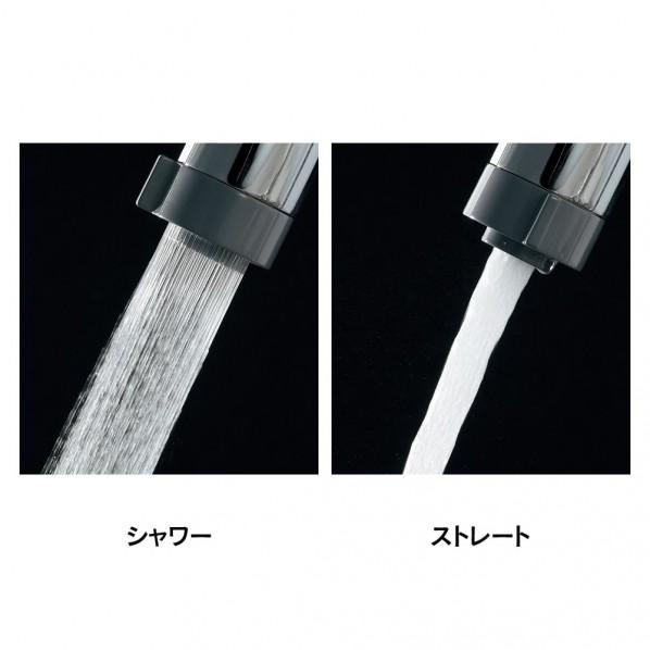 カクダイ(KAKUDAI)　シングルレバー混合栓(シャワーつき)　117-120