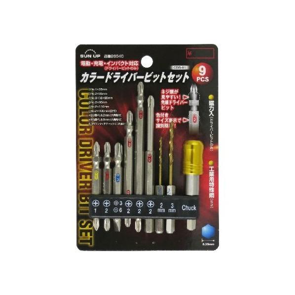 コンヨ カラードライバービットセット 26540 : DIY FACTORY ONLINE