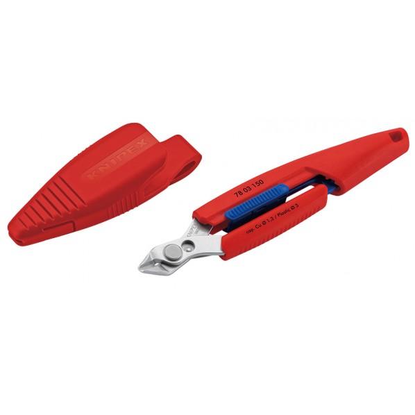 KNIPEX社 スリムニッパー 全長150mm ホルスター付 7803-150V01 1丁