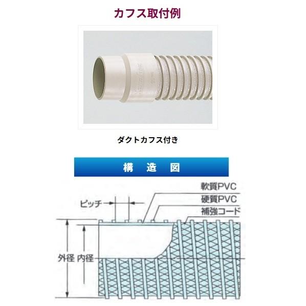 カナフレックス ニューカナダクト 100径 30m DCNK10030 1本_1