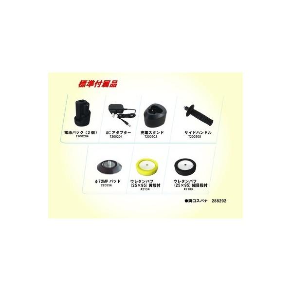 コンパクトツール コードレス ミニダブルアクションポリッシャー W72