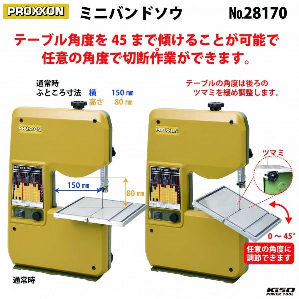 プロクソン バンドソー特別セット（替え刃No28174付） 28170-D 1点