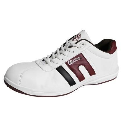 物品LIFEGUARD ライフガードセフティースニーカー ホワイト 25.0cm